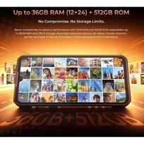mobilus telefonai 512gb - Oukitel WP68 Air 5G 12/512GB Orange (Oranžinis) - 2 nuotrauka