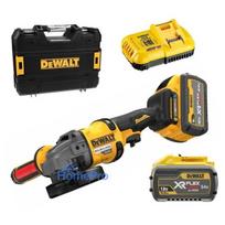 slifuoklis grinderis - DeWalt DCG418SHDX2-XJ 54V XR kampinis šlifuoklis 125mm 2x9Ah - 4 nuotrauka