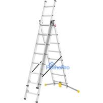 laipteliai - Kopėčios 3 dalių universalios Hailo HobbyLot, 595 cm, 240 cm - 6 nuotrauka