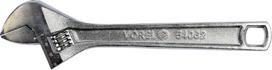 reguliuojamas raktas - Suvedamas raktas 250mm Vorel - 4 nuotrauka