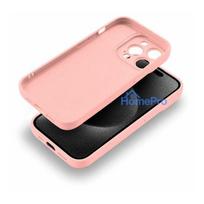 iphone 15 pro max deklas - Fusion Accessories "Softy Case iPhone 15 Pro Max" Pink - 3 nuotrauka