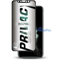 apsauginis stiklas iphone 11 privacy - Fusion Accessories "Matte Privacy Ceramic Screen Protector iPhone 11 Pro/ X XS" Black - 2 nuotrauka
