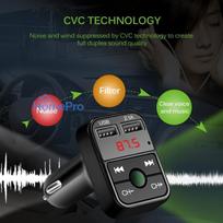 bluetooth transmitter - Baseus Riff CAR-B2, 5 V - 7 nuotrauka