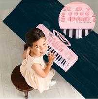 pianinas - Malplay Vaikiškas pianinas su mikrofonu, 37 klavišai - 2 nuotrauka