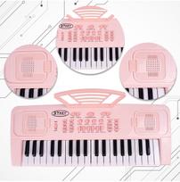 pianinas - Malplay Vaikiškas pianinas su mikrofonu, 37 klavišai - 3 nuotrauka
