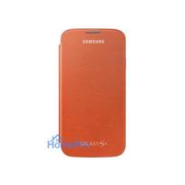 samsung galaxy s4 deklas - Samsung i9500/i9505 Galaxy S4 Flip Cover Orange - 3 nuotrauka