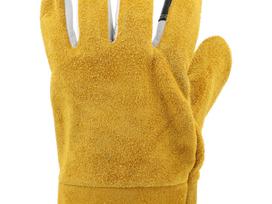 darbo pirstines - Darbo pirštinės odinės Flo 74144, geltona (Yellow), 10 dydis - 4 nuotrauka