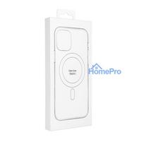 s24 ultra telefonas - OEM Clear Mag Cover MagSafe dėklas Samsung Galaxy S24 Ultra skaidrus (Transparent) - 2 nuotrauka
