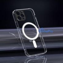 s24 ultra telefonas - OEM Clear Mag Cover MagSafe dėklas Samsung Galaxy S24 Ultra skaidrus (Transparent) - 11 nuotrauka
