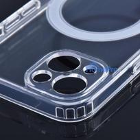 s24 ultra telefonas - OEM Clear Mag Cover MagSafe dėklas Samsung Galaxy S24 Ultra skaidrus (Transparent) - 12 nuotrauka