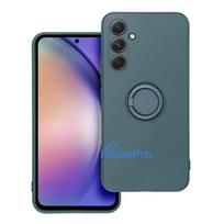 telefonas samsung galaxy a54 5g - Forcell Silicone Ring dėklas skirtas Samsung Galaxy A54 5G žalias (Green) - 3 nuotrauka