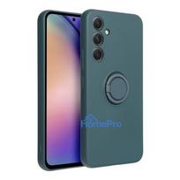 telefonas samsung galaxy a54 5g - Forcell Silicone Ring dėklas skirtas Samsung Galaxy A54 5G žalias (Green) - 4 nuotrauka