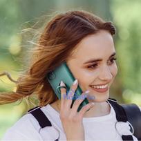 telefonas samsung galaxy a54 5g - Forcell Silicone Ring dėklas skirtas Samsung Galaxy A54 5G žalias (Green) - 8 nuotrauka