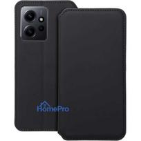 telefonu deklai xiaomi redmi 12 - Fusion Accessories "Dual Pocket Book Cover Xiaomi Redmi Note 12 4G" Black - 2 nuotrauka