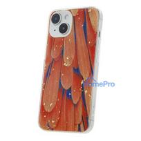 samsung s23 fe - Fusion Accessories "Gold Glam Case Galaxy S23 FE" Orange - 2 nuotrauka