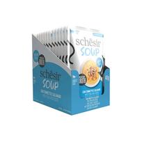 whiskas katems - Schesir Soup tunas su kalmarais katėms, 40 g - 5 nuotrauka