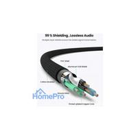 ugreen - UGREEN AV170 2x RCA cable (Cinch) jack 3.5mm, 1m (black) - 2 nuotrauka