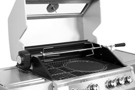 iesmas rotisserie - YATO Automatinis besisukantis iešmas griliui, 100,5 cm - 7 nuotrauka