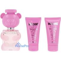 kvepalu miniatiuros - Moschino Toy 2 Bubble Gum dovanų rinkinys moterims (EDT, 100ml + kūno losjonas, 100ml + EDT miniatiūra, 10ml) - 3 nuotrauka