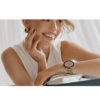aukso laikrodziai - Garett Verona 2 Glow 43 mm Gold Mesh Steel (auksinis) - 9 nuotrauka