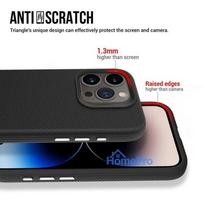 senukai iphone - Vmax "Triangle Case iPhone 16 Plus" Black - 5 nuotrauka