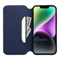 a34 5g deklas - Fusion Accessories "Dual Pocket Book Case Galaxy A34 5G" Blue - 4 nuotrauka