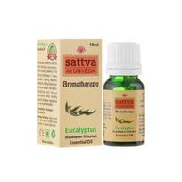 eteriniai aliejai eukaliptu - Eukaliptų eterinis aliejus Eucalyptus, Sattva Ayurveda, 10ml - 3 nuotrauka
