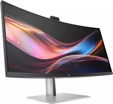 monitorius 7 coliu - HP S7 Pro 734pm 34", WQHD, lenktas (Curved) - 8 nuotrauka