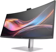monitorius 7 coliu - HP S7 Pro 734pm 34", WQHD, lenktas (Curved) - 9 nuotrauka