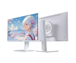 baltas monitorius - JAPANNEXT JN-I238FHD120F-HSP-W 23.8", FHD, IPS, baltas (white) - 2 nuotrauka
