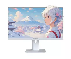 baltas monitorius - JAPANNEXT JN-I238FHD120F-HSP-W 23.8", FHD, IPS, baltas (white) - 3 nuotrauka