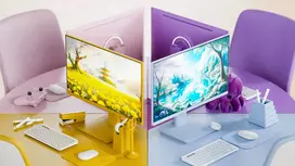 baltas monitorius - JAPANNEXT JN-I238FHD120F-HSP-W 23.8", FHD, IPS, baltas (white) - 4 nuotrauka