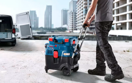 dregno valymo dulkiu siurbliai - Bosch GAS 12-40 MA - 7 nuotrauka