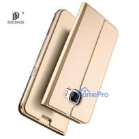 senukai magnetai - Dux Ducis "Premium Magnet Book Case Galaxy S20 Ultra" Gold - 2 nuotrauka