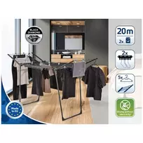 skalbiniu dziovykle - Leifheit Pegasus 200 Solid Juodas (Black) - 4 nuotrauka