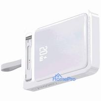 belaidis power bank - USAMS XM Series CD219, 10000mAh, Magnetic Wireless, mėlynas (blue) - 2 nuotrauka
