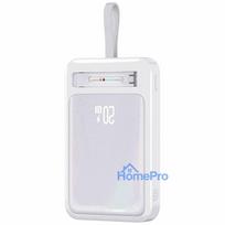 belaidis power bank - USAMS XM Series CD219, 10000mAh, Magnetic Wireless, mėlynas (blue) - 7 nuotrauka