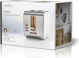 toasteris - Nedis KABT510EWT White (Baltas) - 4 nuotrauka