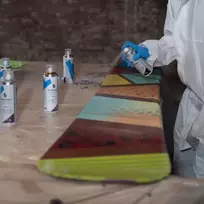 balti dazai - Aerozoliniai dažai Schneider Paint-It 030, dekoratyviniai, balti (White), 200 ml - 2 nuotrauka