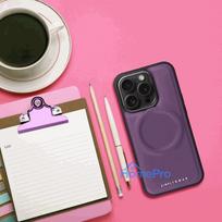 15 pro silicone case - Fusion Accessories Roar Mag Morning Apple iPhone 15 Pro Max Violet - 3 nuotrauka