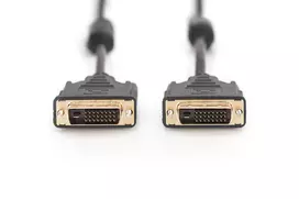 dual link dvi - Assmann Cable DVI-D to DVI-D Black 10m - 4 nuotrauka