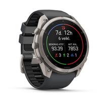 fenix 9 pro 51 - Garmin Fenix 9 Pro 51mm AMOLED Titanium Graphite/Black (grafito/juodas) - 5 nuotrauka