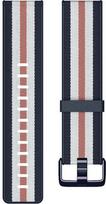 laikrodzio apyrankes fitbit - Fitbit Versa Woven Hybrid Band Pink Navy Large - 3 nuotrauka