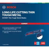 metalo pjuklas - Pjūklelis tiesiniam pjūklui Bosch 2608900360; 150 mm - 2 nuotrauka