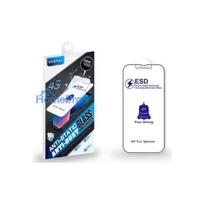 iphone 13 stikliukas - Fusion Accessories "ESD Anti-Static Dust Proof Screen Protector iPhone 13/ 13 Pro" Black - 2 nuotrauka