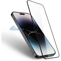iphone 14 pro apsauginis - Fusion Accessories "Double Tempered Glass iPhone 14 Pro Max" Black - 2 nuotrauka