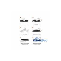 iphone 14 pro apsauginis - Fusion Accessories "Edge 5D Tempered Glass with frame iPhone 14 Pro Max" Black - 2 nuotrauka