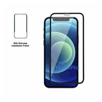 iphone 14 pro apsauginis - Fusion Accessories "Edge 5D Tempered Glass with frame iPhone 14 Pro Max" Black - 4 nuotrauka