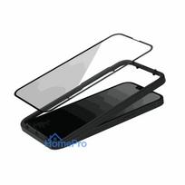 iphone 13 stikliukas - Fusion Accessories "Edge 5D Tempered Glass with frame iPhone 13 Pro Max" Black - 4 nuotrauka