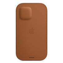 iphone 12 magsafe - iPhone 12 mini Leather Sleeve with MagSafe - Saddle Brown - 2 nuotrauka